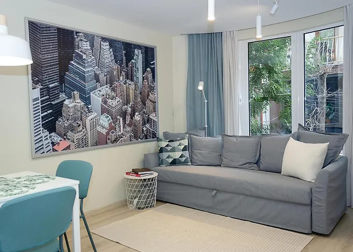 The Blue Apartment - 1Bd With A Cozy Balcony By Flat Mаnager